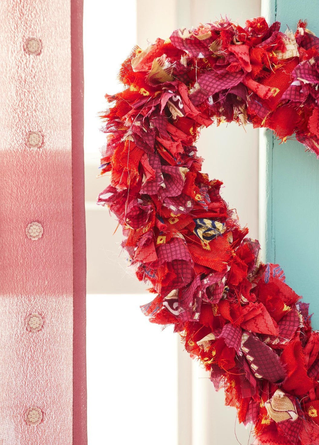 Handmade Heart Wreath for Home Decor