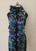 upcycled shilk Garland